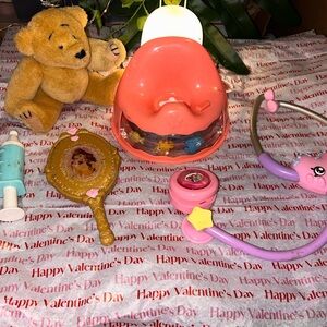 Kids Doctor Play Set with Pink Stethoscope and more